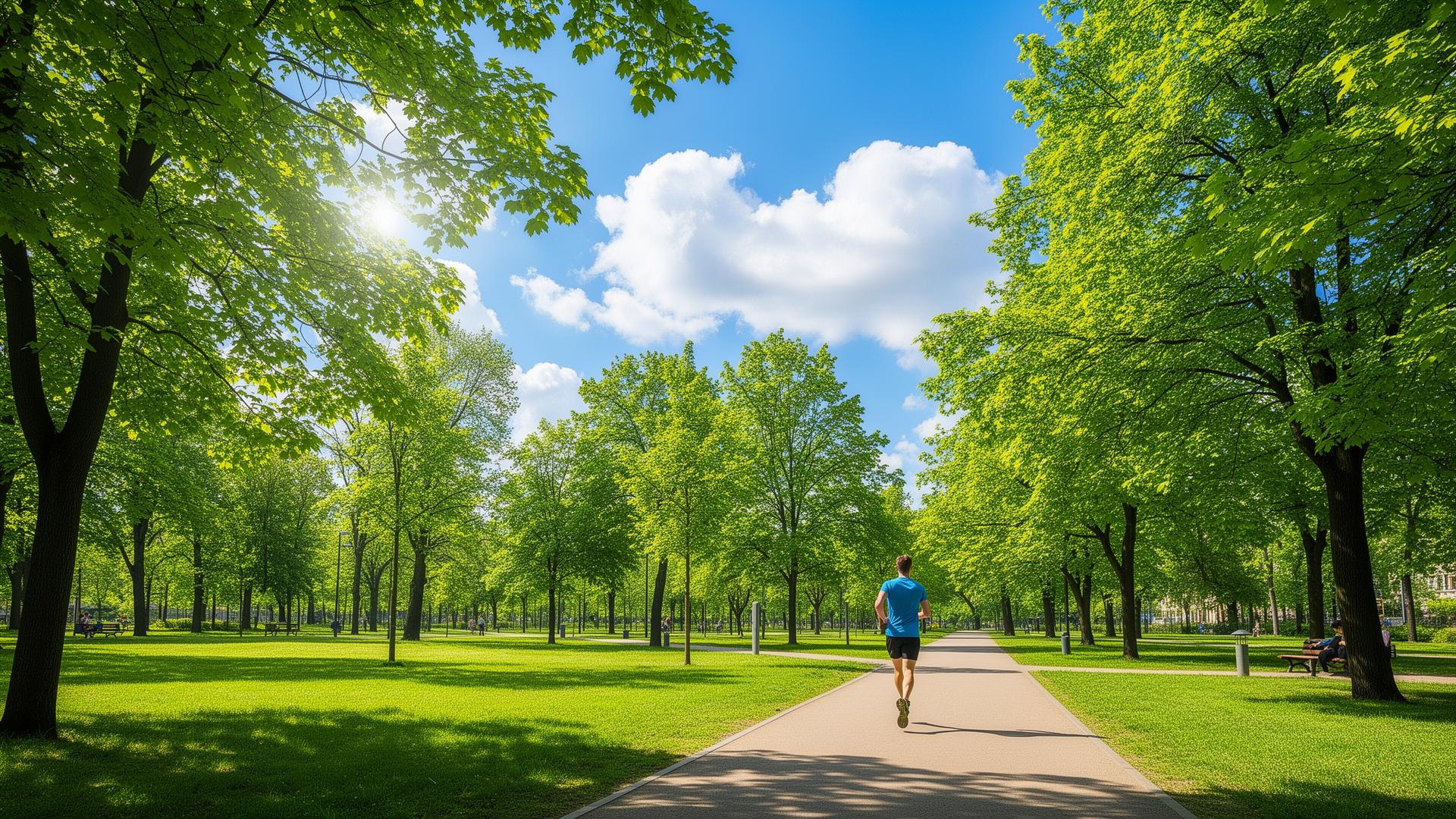 Park z czystym powietrzem na Mokotowie